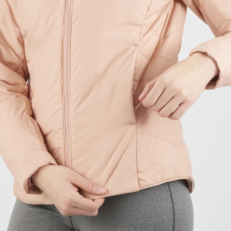 Chaquetas Aislantes Salomon Outrack Mujer Albaricoque | MX ARKG286